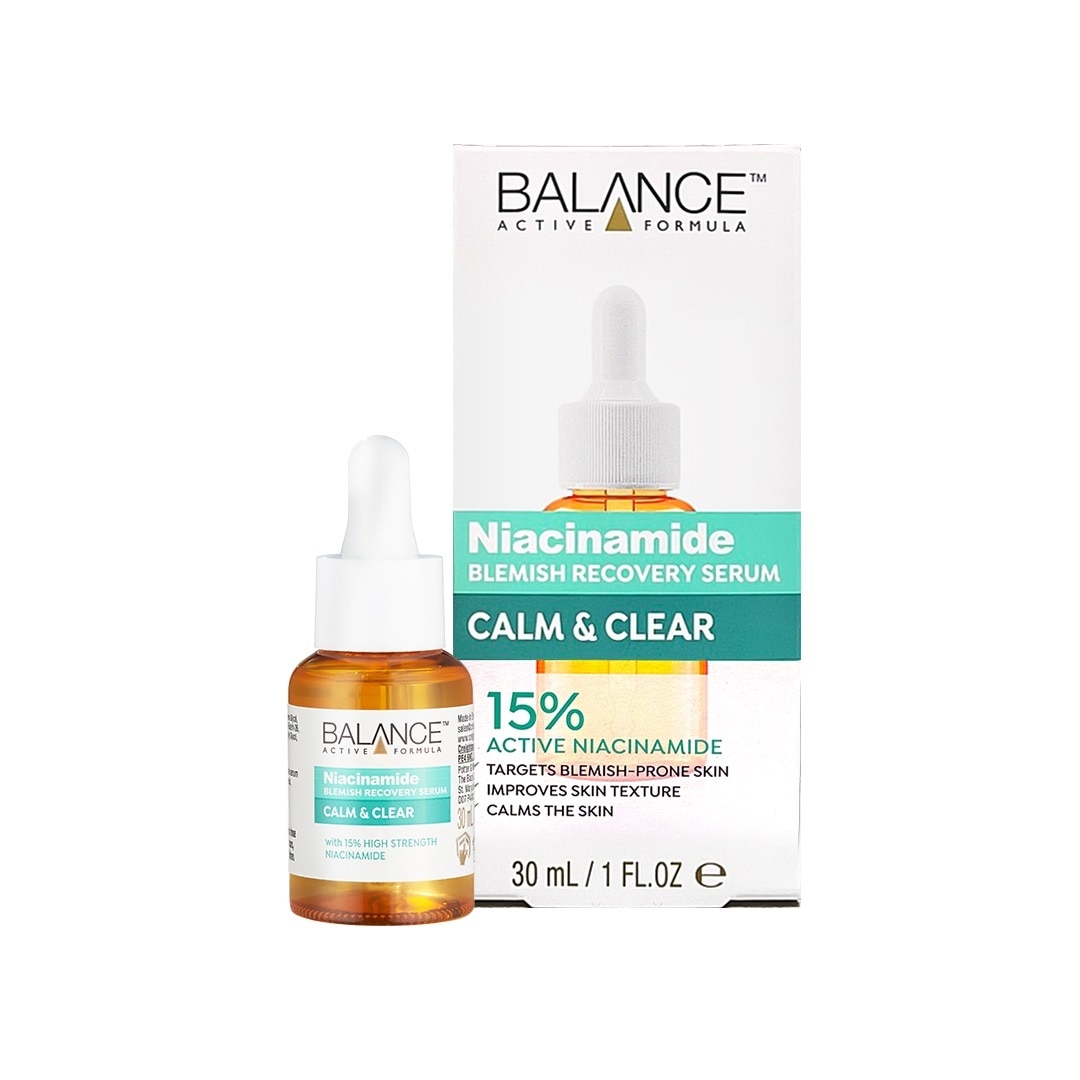 Serum Balance Active Formula Niacinamide 15% Blemish Recovery Ngừa Mụn Mờ Thâm 30ml