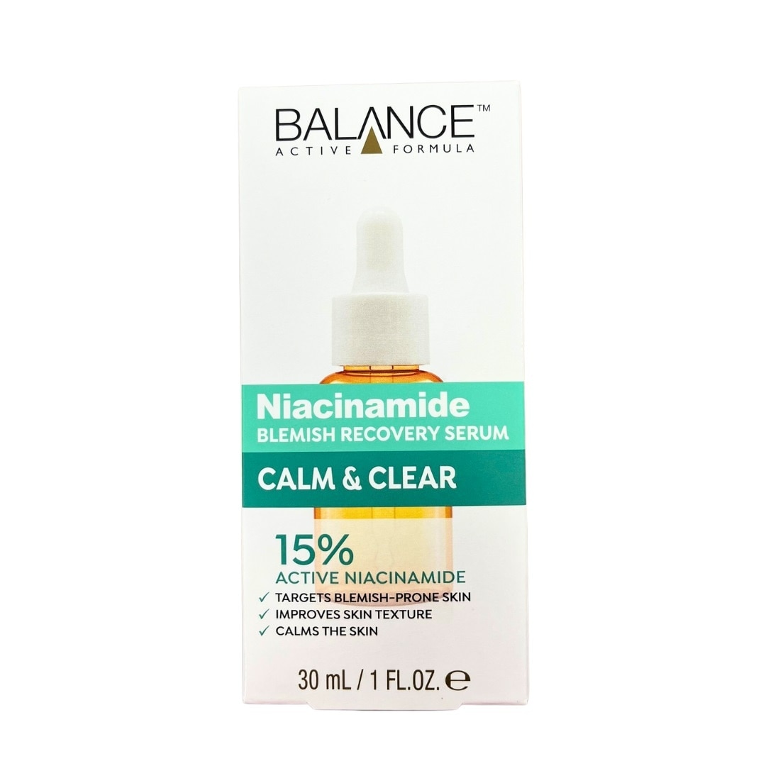 Serum Balance Active Formula Niacinamide 15% Blemish Recovery Ngừa Mụn Mờ Thâm 30ml