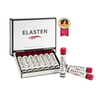 ELASTEN Thực Phẩm Bảo Vệ Sức Khỏe Elasten Collagen Giúp Đẹp Da 25ml x 7 Ống