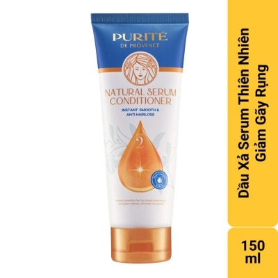 PURITÉ Dầu Xả Purité Natural Serum Instant Smooth & Repair Giảm Hư Tổn 150ml