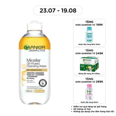 GARNIER - Micellar Oil-Infused Cleansing Water 400ml image