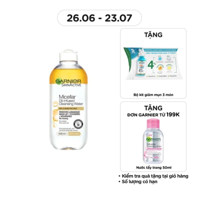GARNIER Micellar Oil-Infused Cleansing Water 400ml