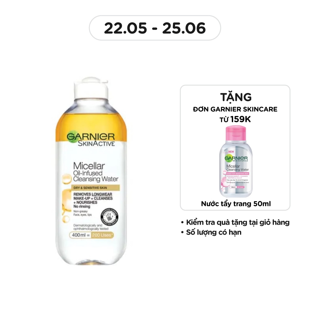 Micellar Oil-Infused Cleansing Water 400ml