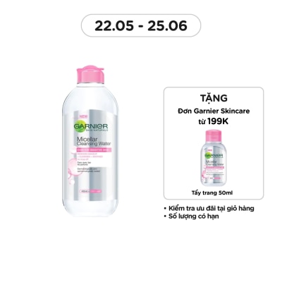 GARNIER Micellar Cleansing Water For Sensitive Skin 400ml