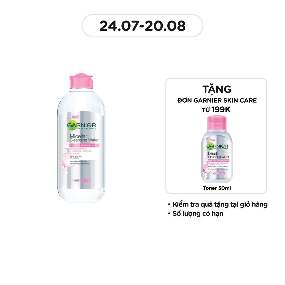 Micellar Cleansing Water For Sensitive Skin 400ml