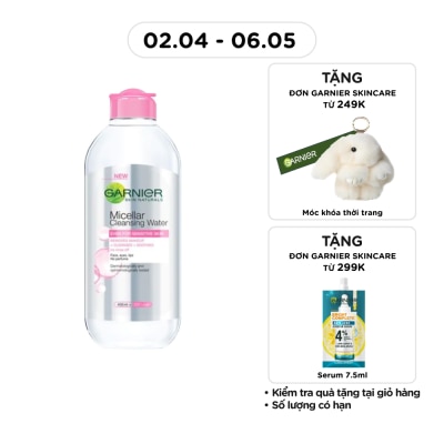 GARNIER - Micellar Cleansing Water For Sensitive Skin 400ml