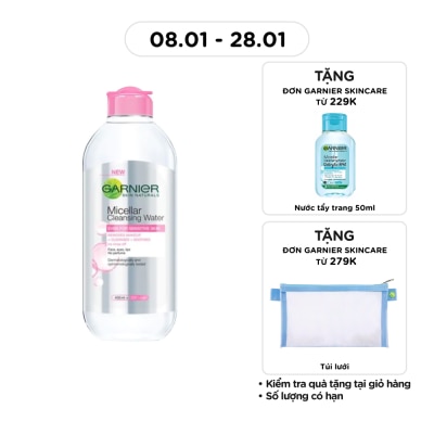 GARNIER Micellar Cleansing Water For Sensitive Skin 400ml