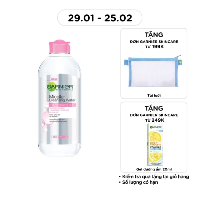 GARNIER Micellar Cleansing Water For Sensitive Skin 400ml