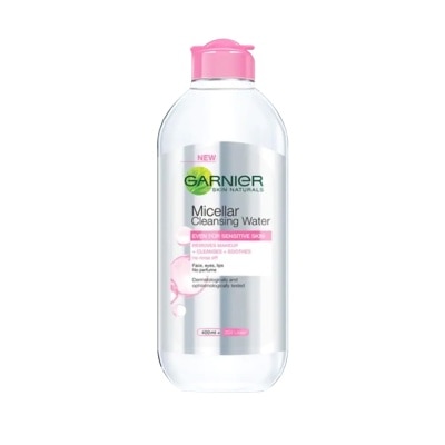 GARNIER Nước Làm Sạch & Tẩy Trang Garnier Micellar Cleansing Water Cho Da Nhạy Cảm 400ml