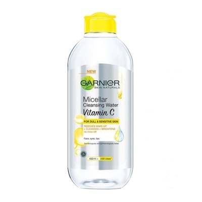 GARNIER Nước Làm Sạch & Tẩy Trang Garnier Micellar Cleansing Water Vitamin C Sáng Da 400ml