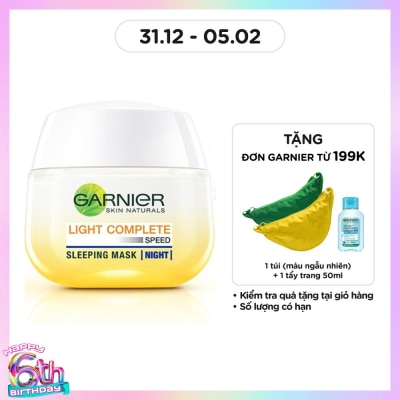 GARNIER Light Complete Speed Yoghurt Sleeping Mask Night 50ml