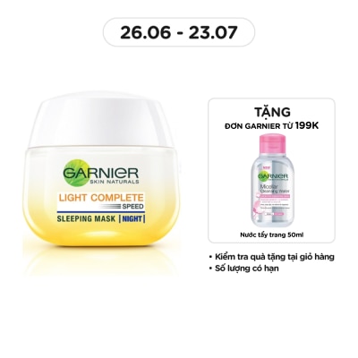 GARNIER Light Complete Speed Yoghurt Sleeping Mask Night 50ml