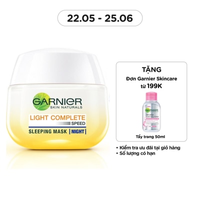 GARNIER Light Complete Speed Yoghurt Sleeping Mask Night 50ml