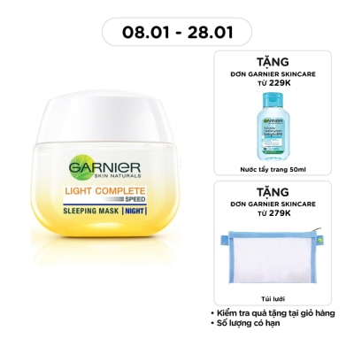 GARNIER Light Complete Speed Yoghurt Sleeping Mask Night 50ml