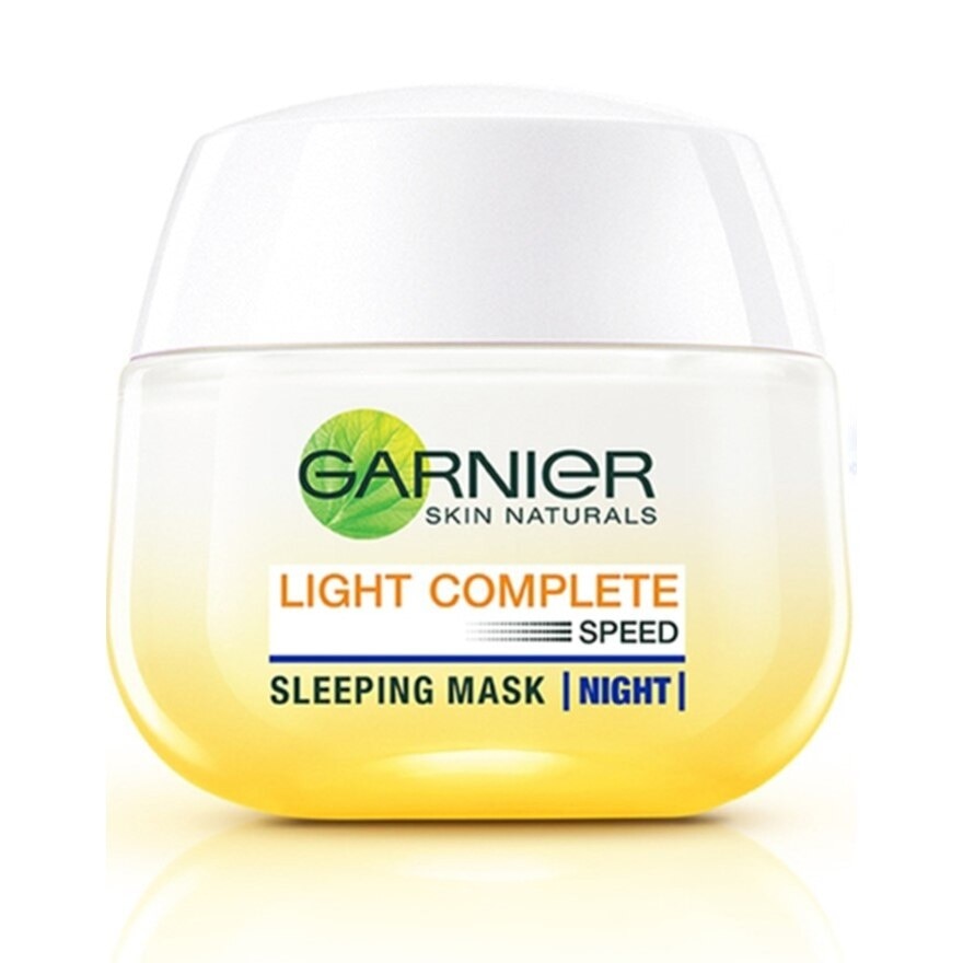 Mặt Nạ Ngủ Ban Đêm Garnier Light Complete Yoghurt Sleeping Mask Dưỡng Sáng Da 50ml