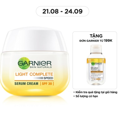 GARNIER Light Complete Speed Whitening Serum Cream SPF30 PA+++ 50ml
