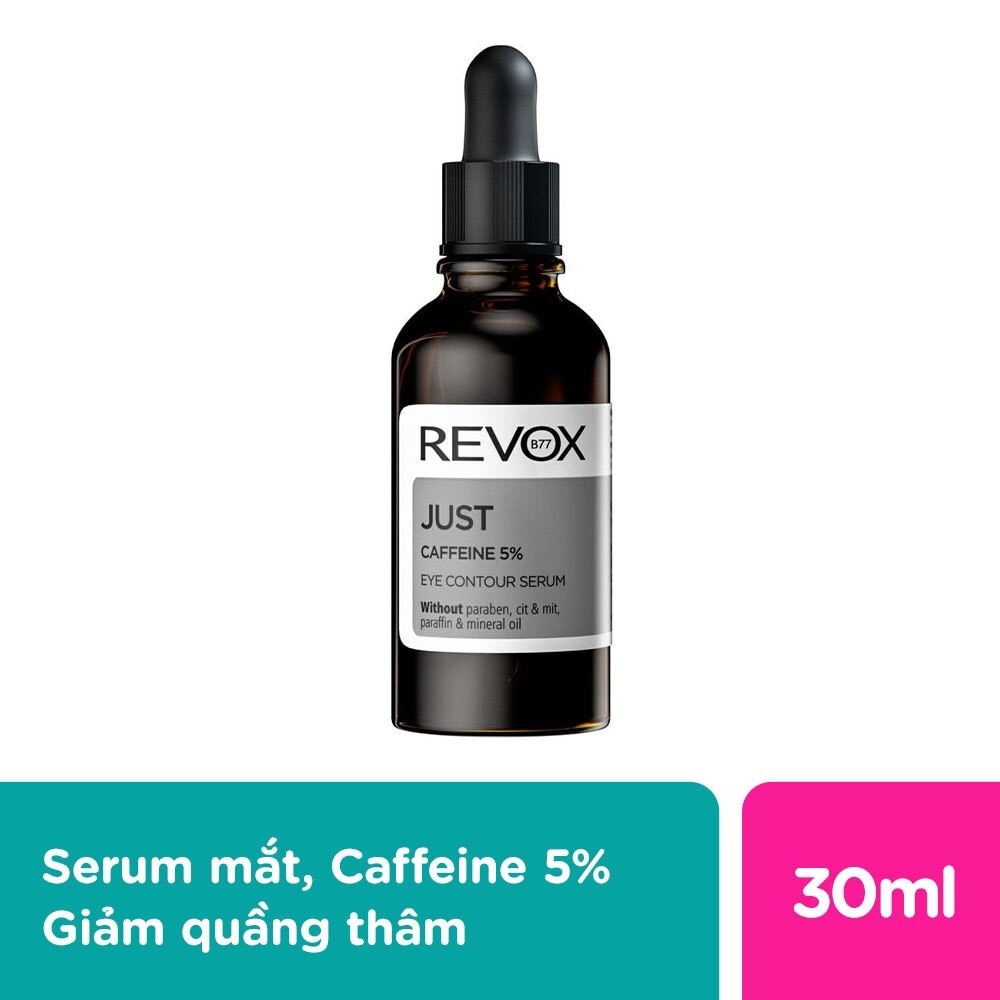 Tinh Chất Dưỡng Mắt Revox B77 Just Caffeine 5% Eye Contour Serum 30ml