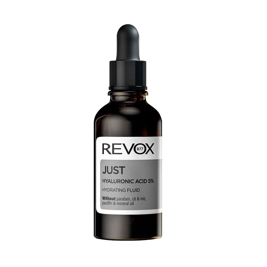 Tinh Chất Revox B77 Just Hyaluronic Acid 5% Hydrating Fluid Dưỡng Ẩm Mặt & Cổ 30ml