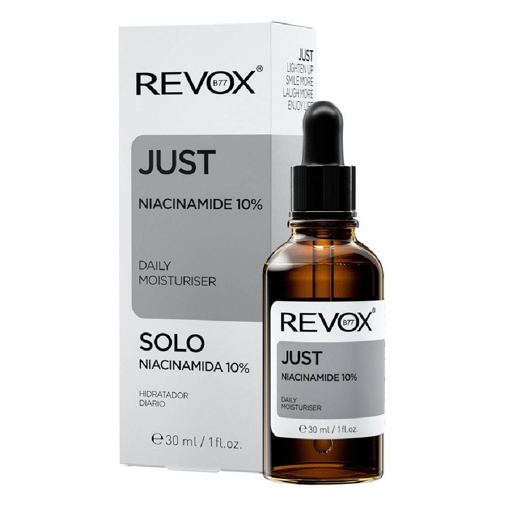 Tinh Chất Revox B77 Just Niacinamide 10% Daily Moisturiser Dưỡng Ẩm Mặt & Cổ 30ml