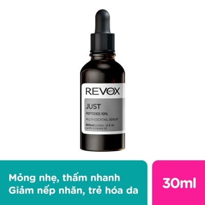 REVOX B77 Tinh Chất Hỗn Hợp Revox B77 Just Peptides 10% Multi-Cocktail Serum Giúp Săn Chắc Da 30ml