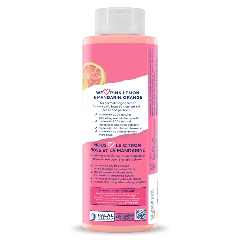 Exfoliating Body Wash Pink Lemon & Mandarin Orange 450ml