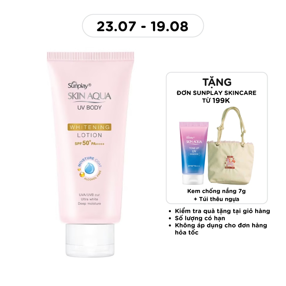 Skin Aqua UV Body Whitening Body Lotion SPF50+ PA++++ 150g image