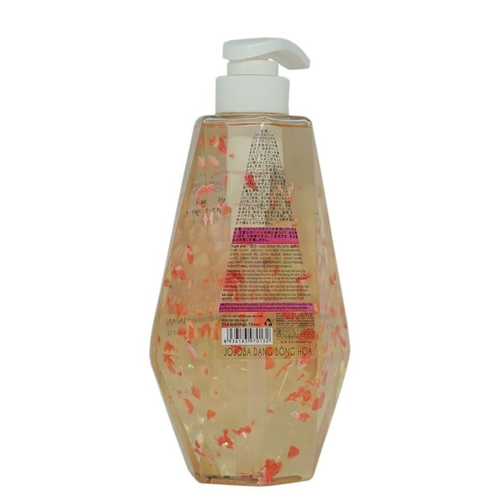 Gel Tắm Avatar Jojoba Dạng Bông Hoa Thơm Mịn Da 750ml