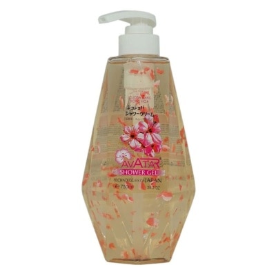 AVATAR Gel Tắm Avatar Jojoba Dạng Bông Hoa Thơm Mịn Da 750ml