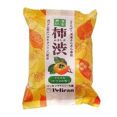 PELICAN Xà Phòng Pelican Family Persimmon Soap Chiết Xuất Từ Quả Hồng 80g