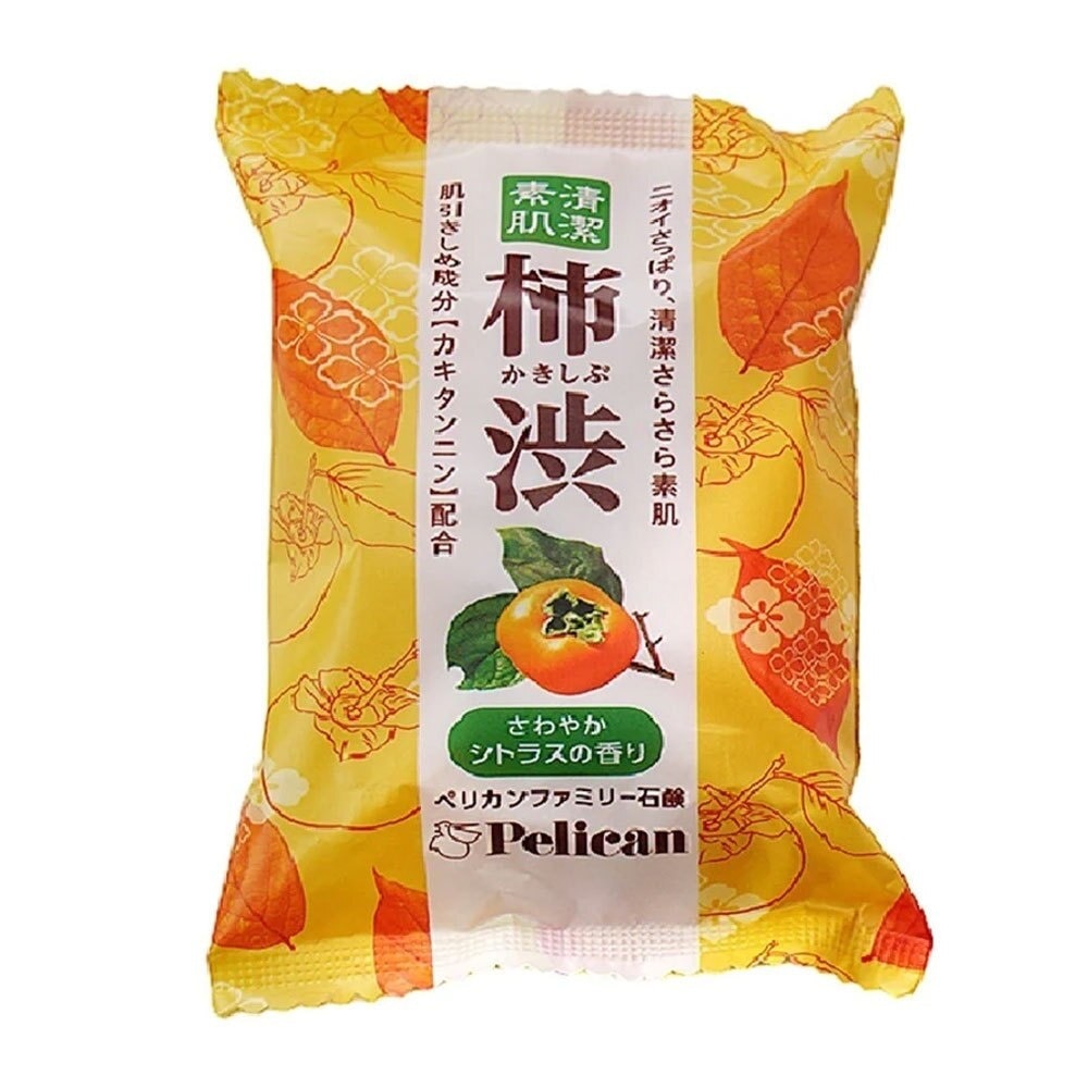 Xà Phòng Pelican Family Persimmon Soap Chiết Xuất Từ Quả Hồng 80g