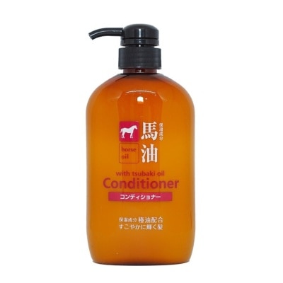 COSME STATION Dầu Xả Cosme Station Horse Oil With Tsubaki Oil Conditioner Chiết Xuất Từ Dầu Ngựa 600ml