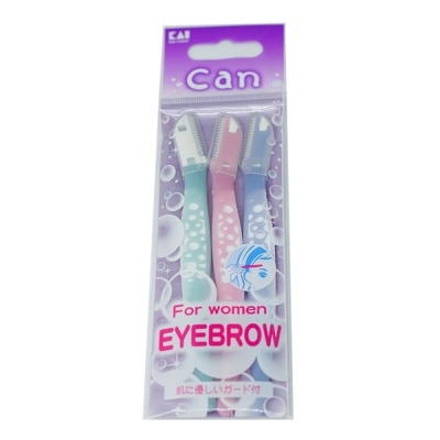 KAI Dao Cạo Lông Mày Kai Can For Women Eyebrow 3 Cây