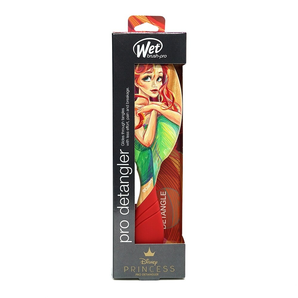 Lược Wet Brush Pro Detangler Disney Stylized Princess Ariel Gỡ Rối & Giảm Rụng Tóc 1 Cái