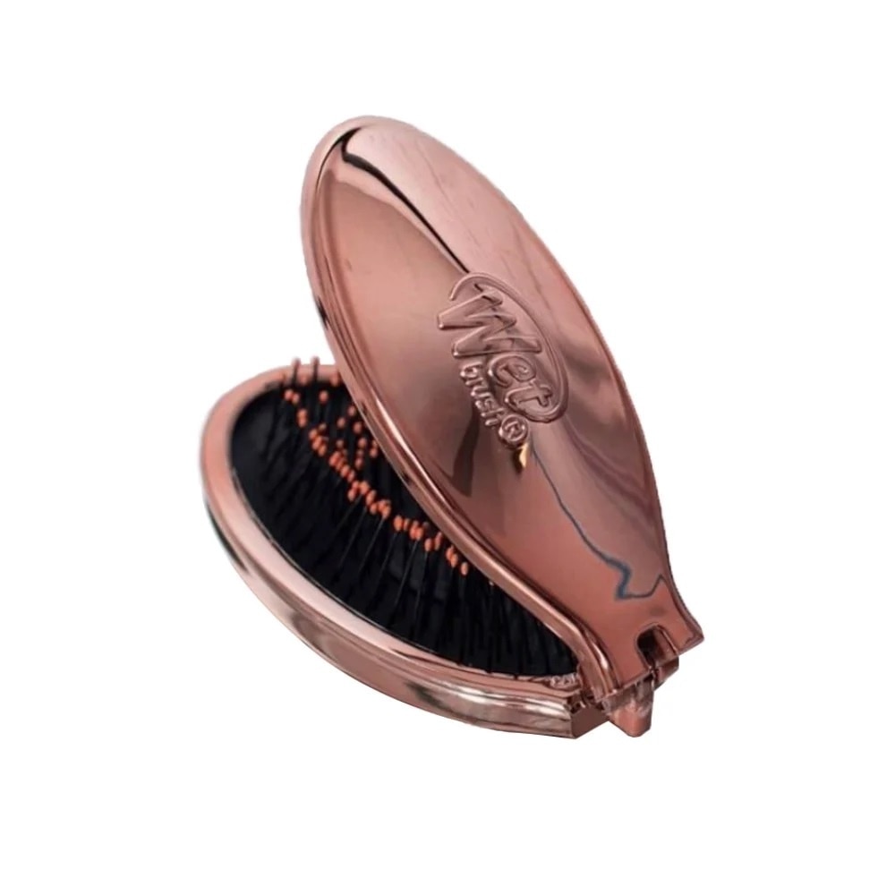 Lược Wet Brush Mini Pop Fold Eletrplte Lpink Gỡ Rối & Giảm Rụng Tóc 1 Cái image