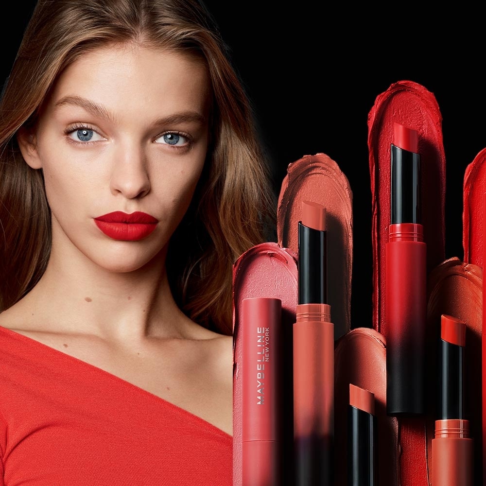 Ultimatte By Colorsensational Matte Lipstick 1.7g .#299 More Scarlet