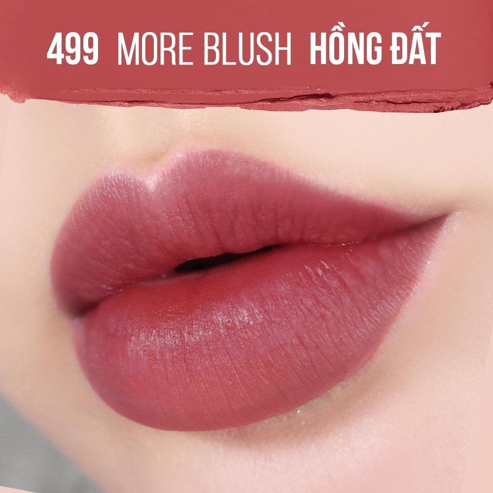 Son Thỏi Maybelline New York Color Sensational Ultimatte Lipstick 1.7g.#499 More Blush