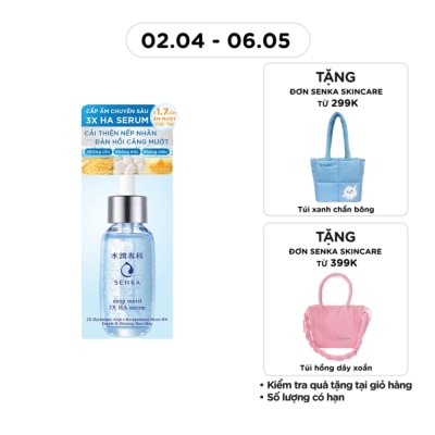 SENKA - Deep Moist 3X HA Serum Moisturizing & Anti-aging 30ml