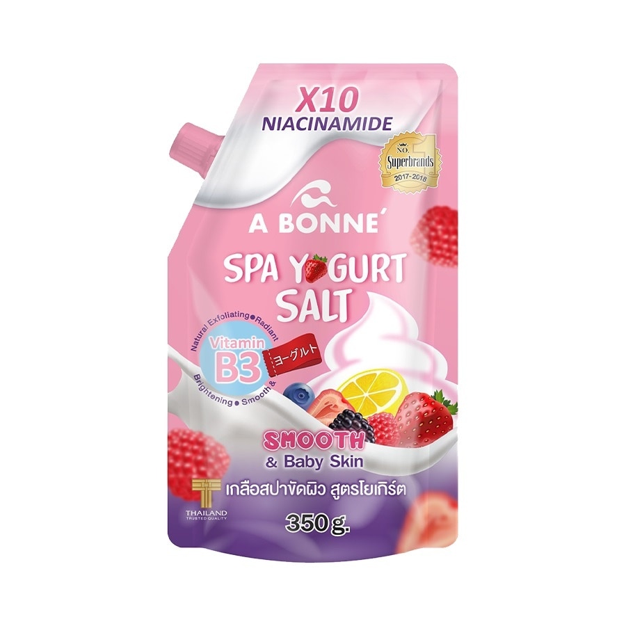 Muối Tắm Sữa Chua A Bonne Spa Yogurt Salt Làm Trắng & Mềm Mịn Da 350g