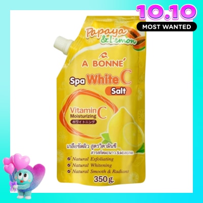 ABONNE A Bonne Spa White C Papaya & Lemon Salt 350g image