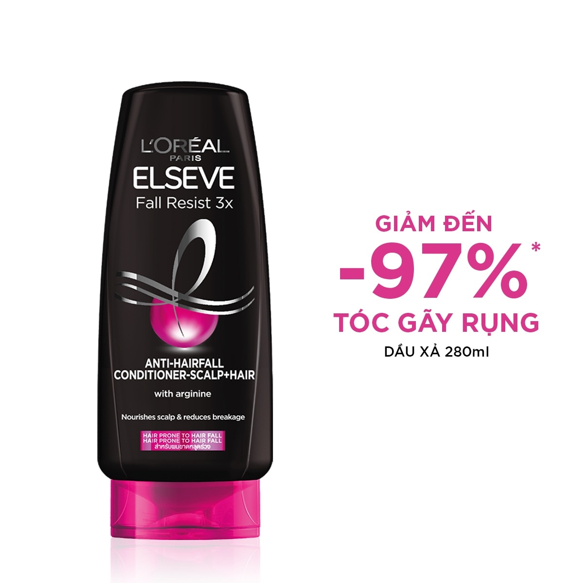 Elseve Fall Resist 3X Anti-Hairfall Conditioner 280ml