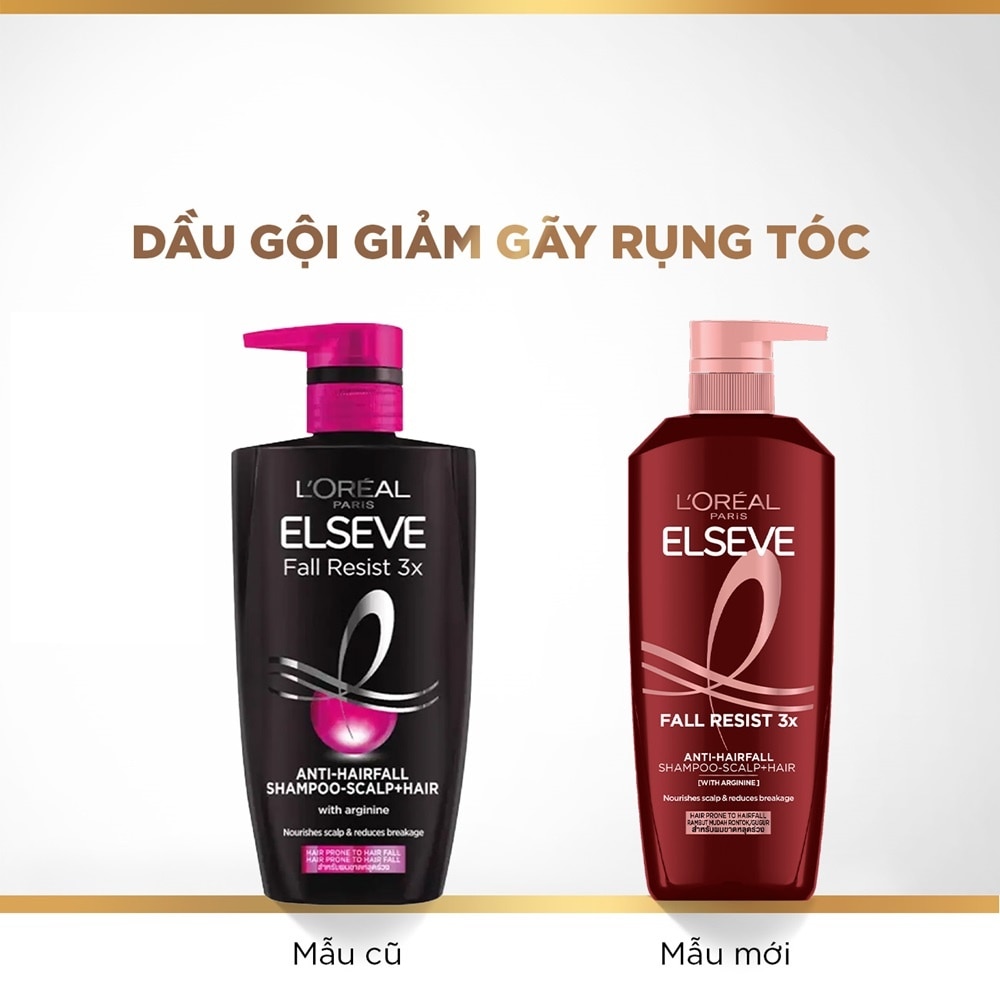 Elseve Fall Resist 3X Anti-Hairfall Shampoo 620ml