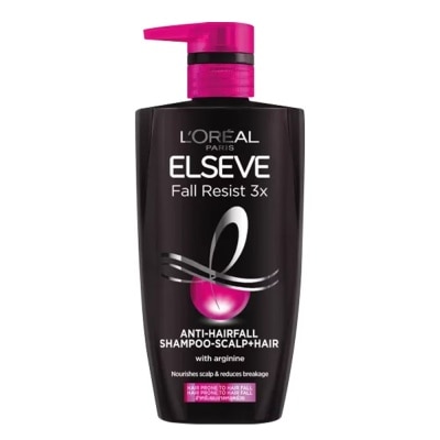 L'OREAL PARIS Dầu Gội L'Oréal Paris Elseve Fall Resist 3x Anti-Hairfall Giảm Gãy Rụng Tóc 620ml