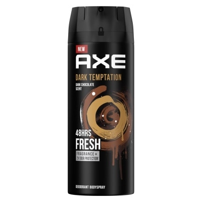 AXE Xịt Ngăn Mùi Toàn Thân Axe Dark Temptation Hương Chocolate Nồng Ấm 135ml