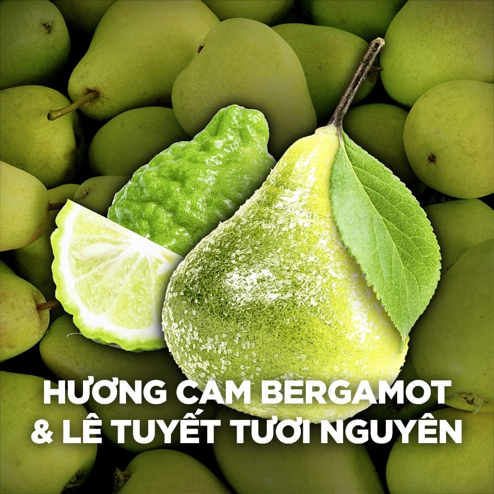 Xịt Ngăn Mùi Toàn Thân Axe Black Hương Cam Bergamot và Lê Tuyết 135ml