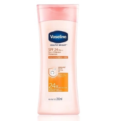 VASELINE Sữa Dưỡng Thể Vaseline Sun+ Pollution Protection SPF24 PA++ Chống Nắng và Dưỡng Sáng Da 200ml