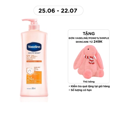 VASELINE - Sun+ Pollution Protection Body Lotion SPF24 PA++ 350ml