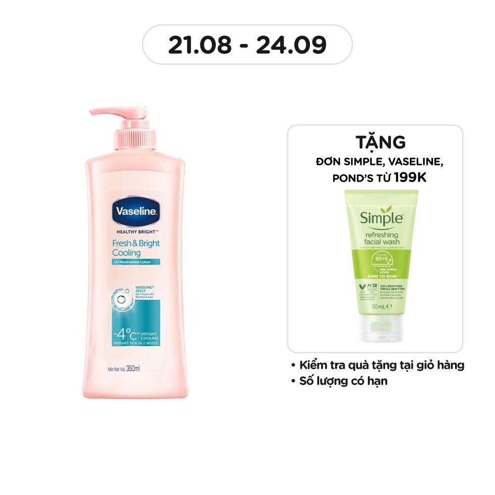 Fresh & Bright Cooling Body Lotion 350ml