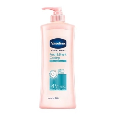 VASELINE Gel Dưỡng Thể Vaseline Fresh & Bright Cooling Dưỡng Sáng Mát Lạnh 350ml