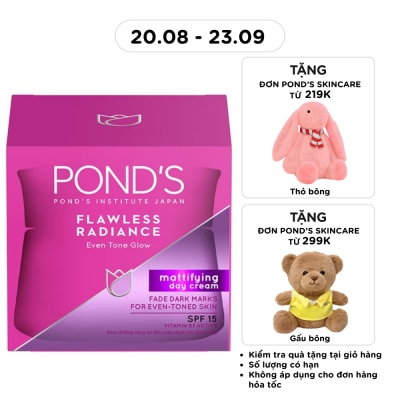 POND'S - Kem Dưỡng Ẩm Ban Ngày Pond's Flawless Radiance Mattifying Day Cream SPF15 PA++ Làm Đều Màu Da 50g image