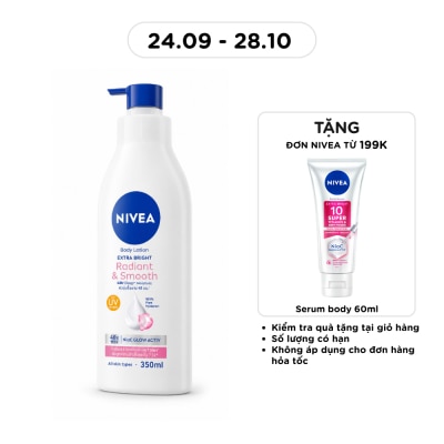 NIVEA Sữa Dưỡng Thể Nivea Extra Bright Radiant & Smooth 500ml image